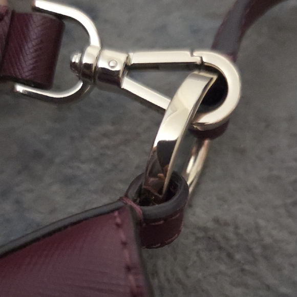 Kate Spade Perry Wine Shoulder Bag with Removable Strap - Picture 3 of 7
